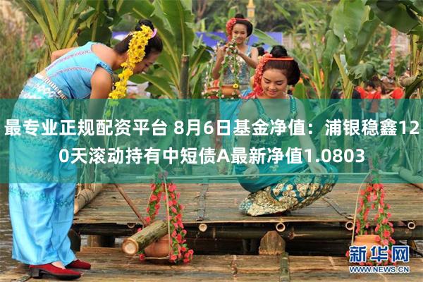 最专业正规配资平台 8月6日基金净值：浦银稳鑫120天滚动持有中短债A最新净值1.0803