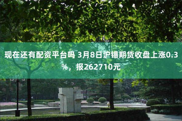 现在还有配资平台吗 3月8日沪锡期货收盘上涨0.3%，报262710元