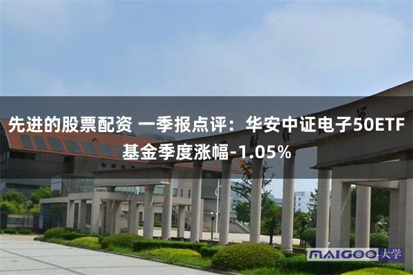 先进的股票配资 一季报点评：华安中证电子50ETF基金季度涨幅-1.05%