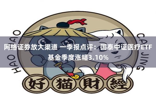 网络证劵放大渠道 一季报点评：国泰中证医疗ETF基金季度涨幅3.10%